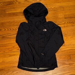 The North Face Black Hooded Wind Breaker
